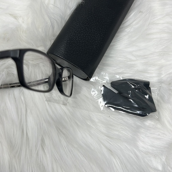 Burberry Eyeglasses B 2073 3470 Spotted Olive Rectangular Frame Italy 53-16-135 - Picture 10 of 12